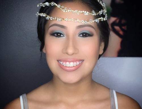 Quincenera makeup and hair